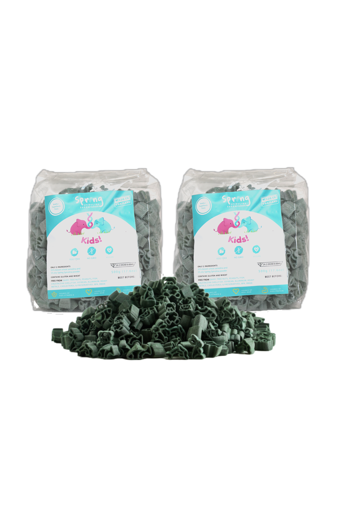 Premium Pasta ANIMALS Spirulina – 13.4% Protein 500G