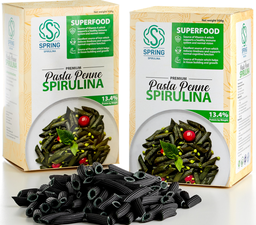 Premium Pasta PENNE Spirulina – 13.4% Protein 500G